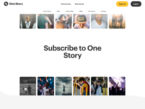 Subscribe to One Story page
